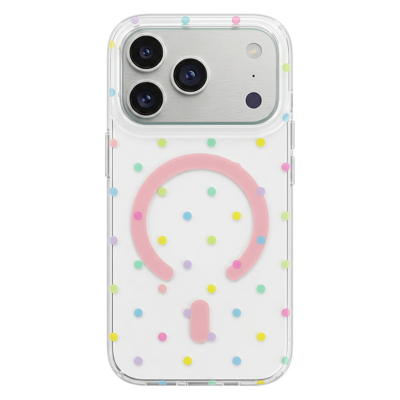 Bubble Dots Mag case for Samsung S25 Ultra white - Billede 4