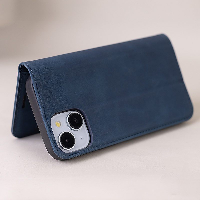 Smart Suede case for Google Pixel 11 / 11 Pro navy blue - Billede 5