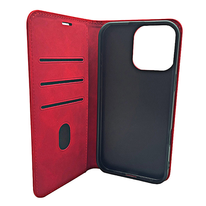 Smart Suede case for Google Pixel 11 / 11 Pro red - Billede 3
