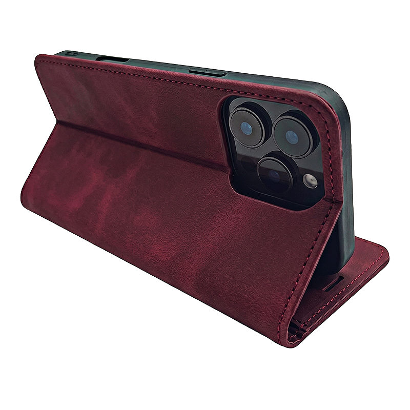 Smart Suede case for Google Pixel 11 / 11 Pro maroon - Billede 4