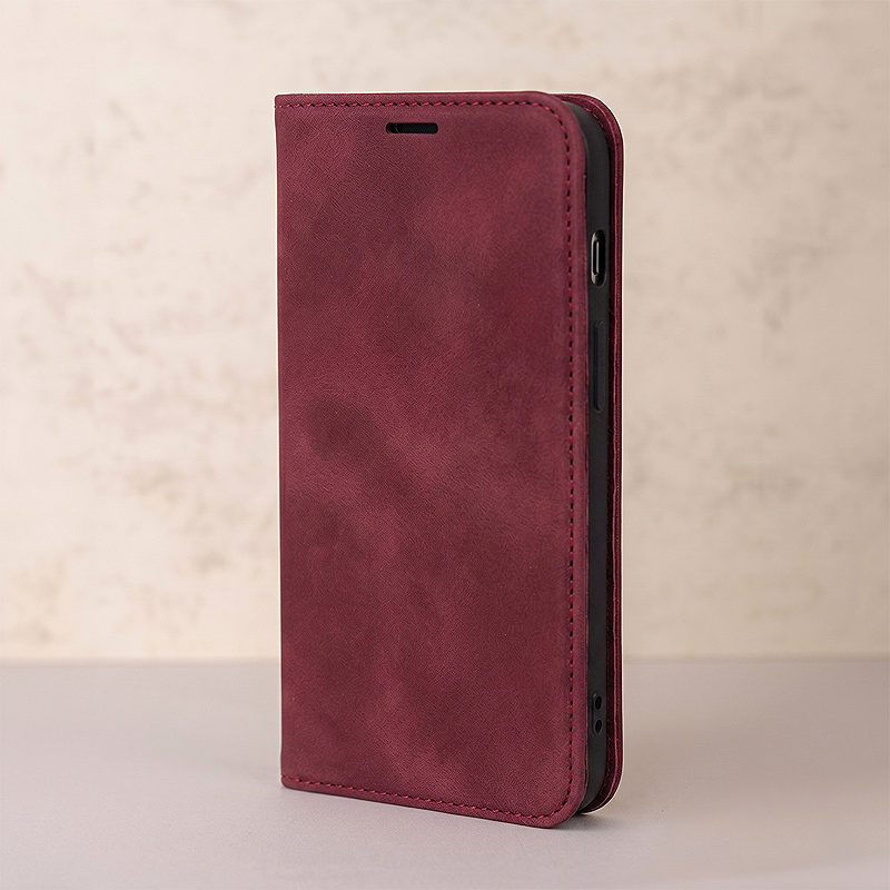 Smart Suede case for Google Pixel 11 / 11 Pro maroon - Billede 5