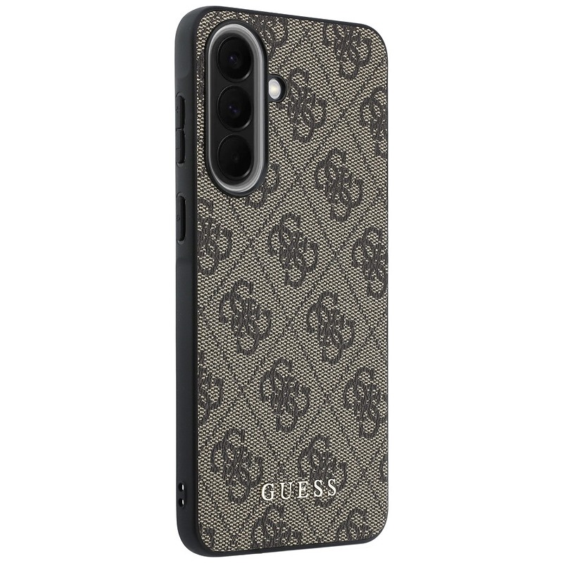 Guess HC PU 4G Classic Logo case with charm for Samsung Galaxy A57 brown - Billede 4