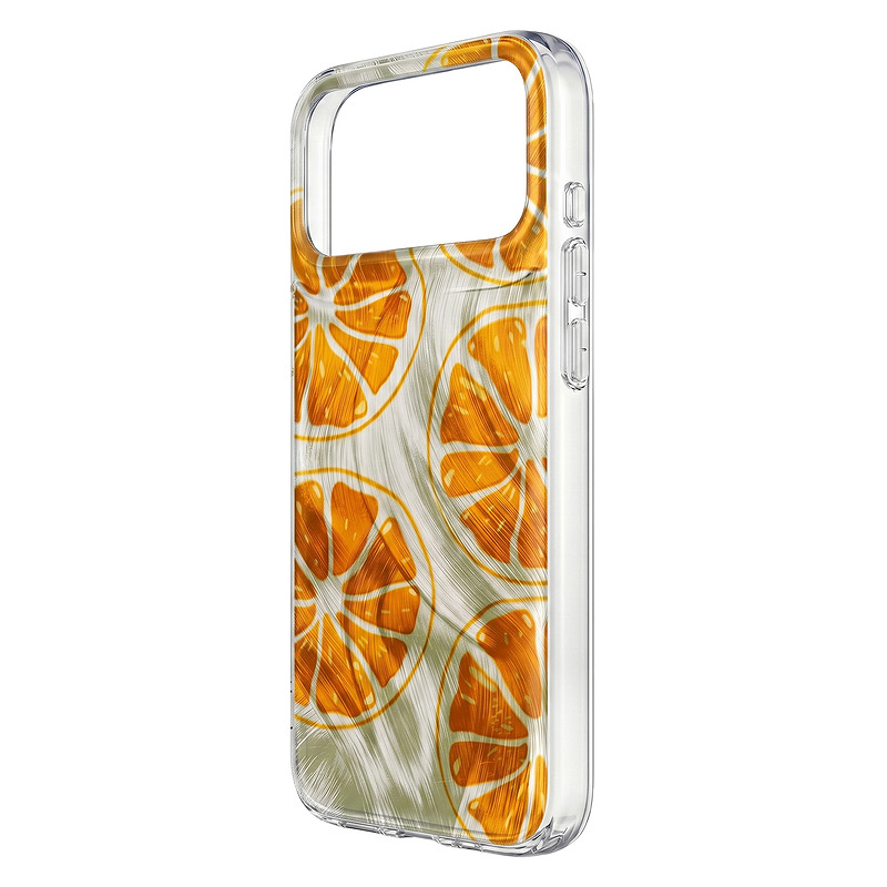Ultra Trendy Summer case for Samsung Galaxy S24 / S25 orange - Billede 4