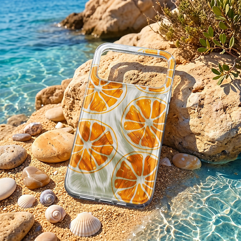 Ultra Trendy Summer case for Motorola Edge 70 Fusion orange - Billede 5