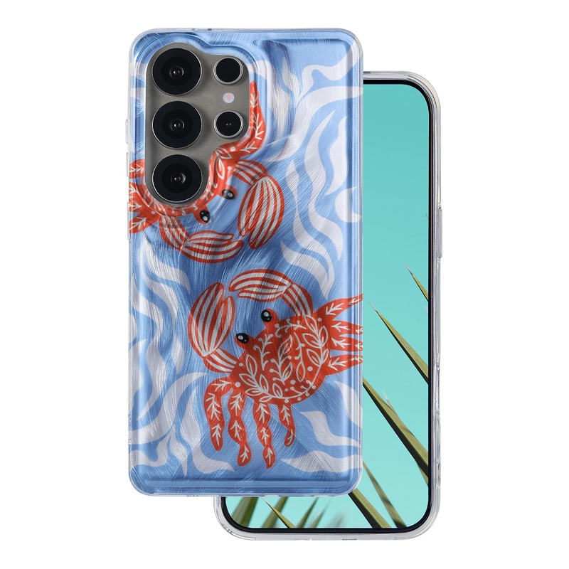 Ultra Trendy Summer case for Samsung Galaxy S25 Ultra crab