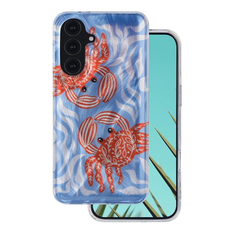 Ultra Trendy Summer case for Samsung Galaxy S26 crab