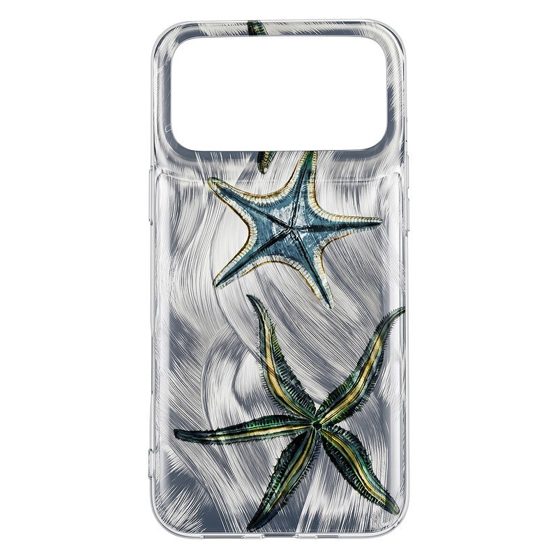Ultra Trendy Summer case for iPhone 14 6,1" starfish - Billede 2