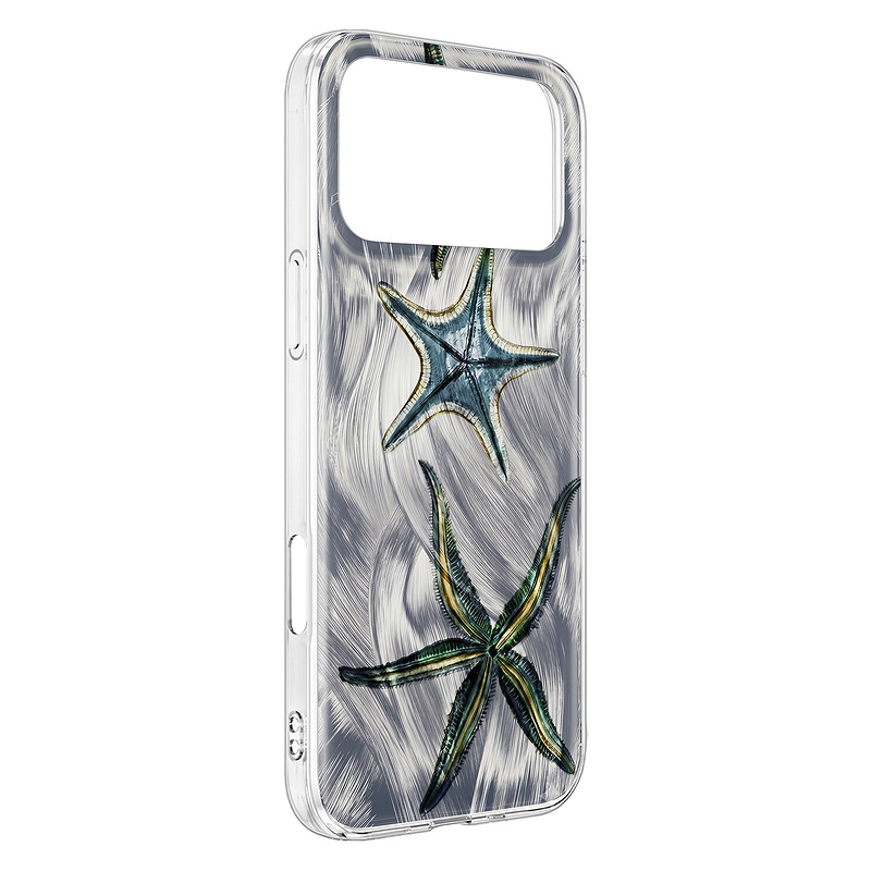 Ultra Trendy Summer case for iPhone 14 6,1" starfish - Billede 3