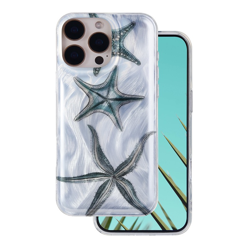 Ultra Trendy Summer case for iPhone 16 Pro Max 6,9" starfish