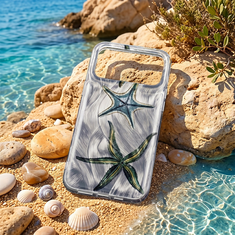 Ultra Trendy Summer case for iPhone 16e / 17e starfish - Billede 5