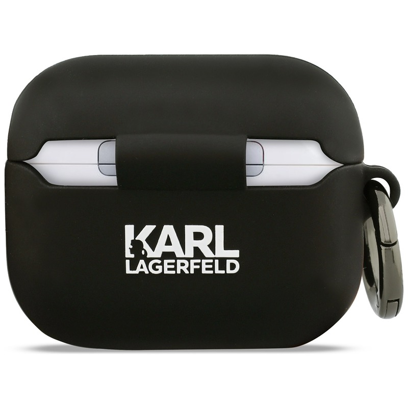 Karl Lagerfeld Silicone Karl & Choupette Head case for AirPods Pro 3 pink - Billede 3
