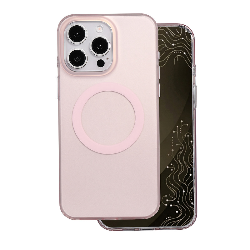 Tecto Shield Mistiq Mag case for iPhone 15 Pro 6,1" pink - Billede 2