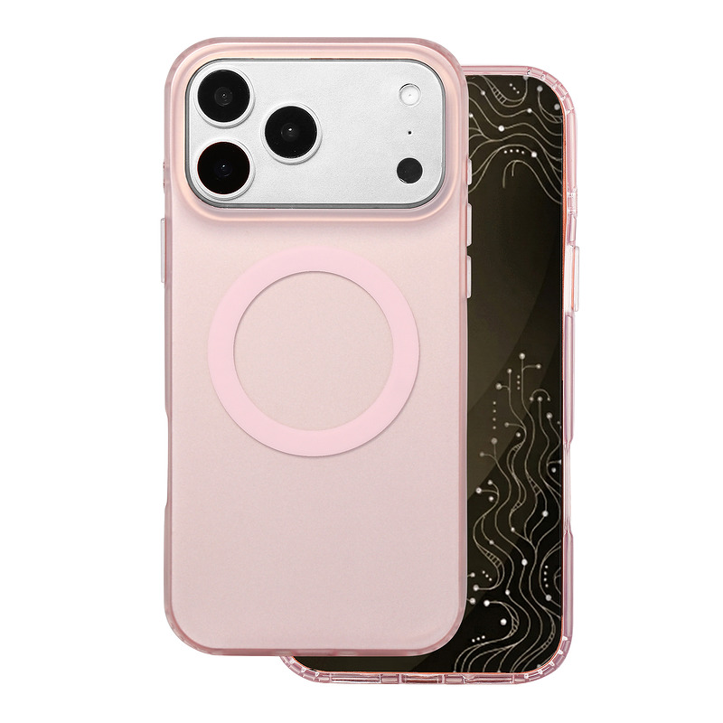 Tecto Shield Mistiq Mag case for iPhone 17 Pro Max 6,9" / 18 Pro Max 6,9" pink - Billede 2
