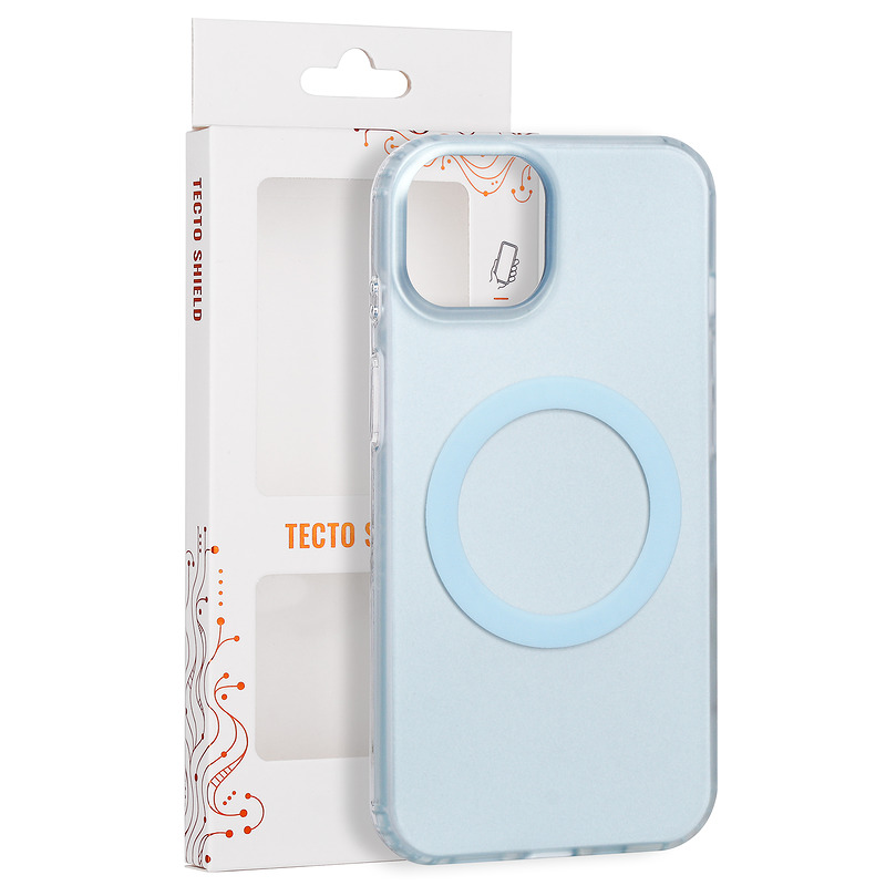 Tecto Shield Mistiq Mag case for iPhone 13 / 14 6,1" blue