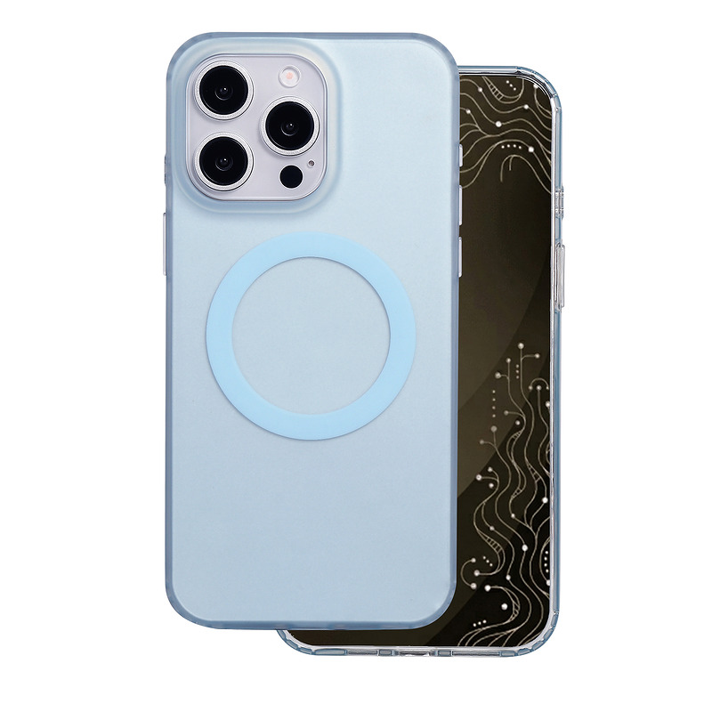 Tecto Shield Mistiq Mag case for iPhone 15 Pro Max 6,7" blue - Billede 2