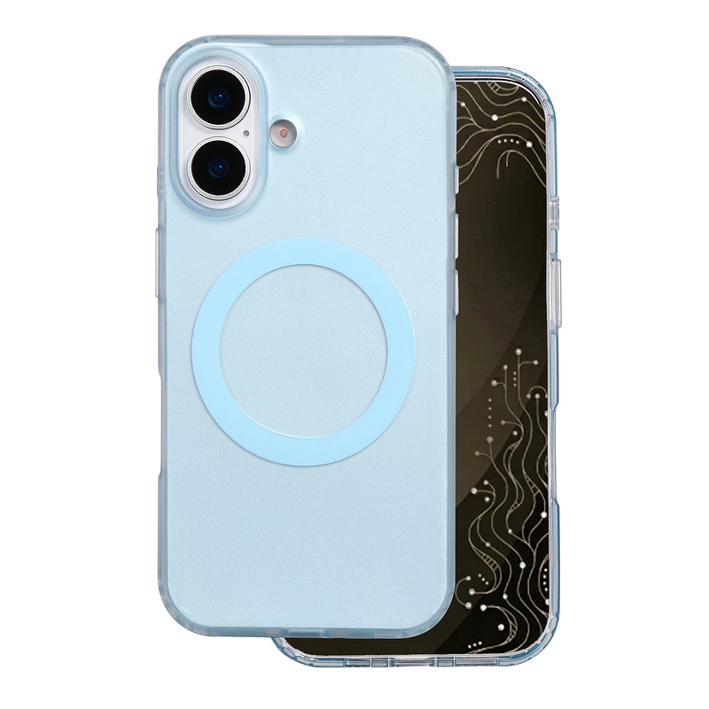 Tecto Shield Mistiq Mag case for iPhone 16 6,1" blue - Billede 2