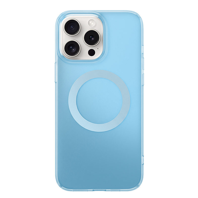 Tecto Shield Mistiq Mag case for iPhone 16 Pro 6,3" blue - Billede 4