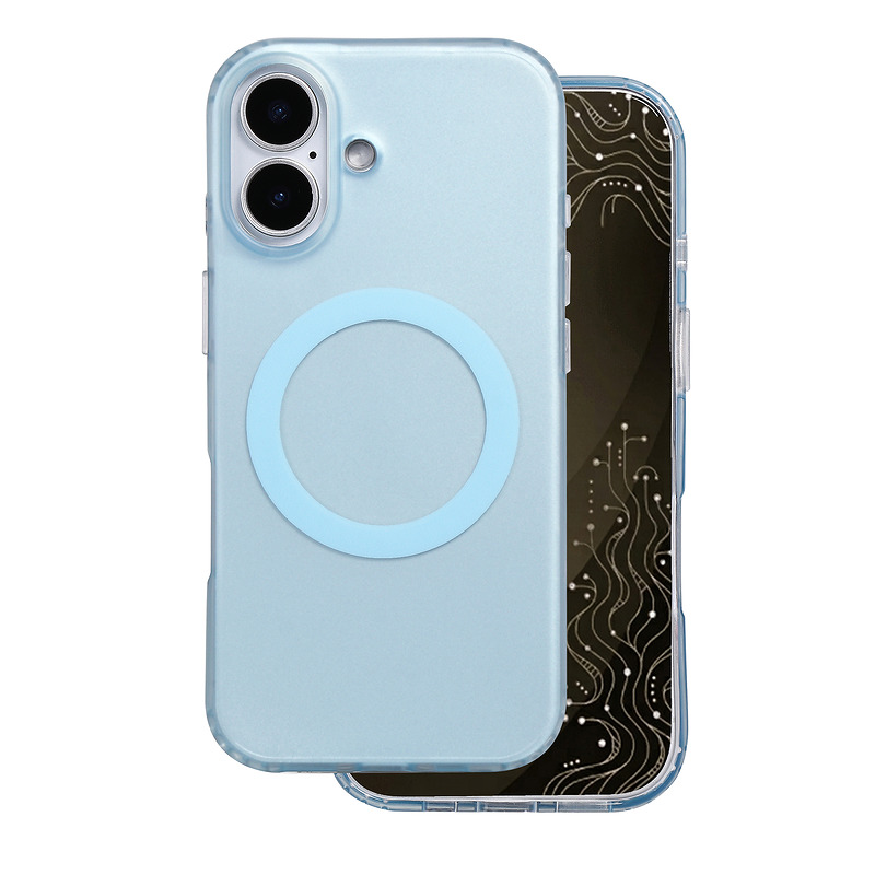 Tecto Shield Mistiq Mag case for iPhone 17 6,3" blue - Billede 2