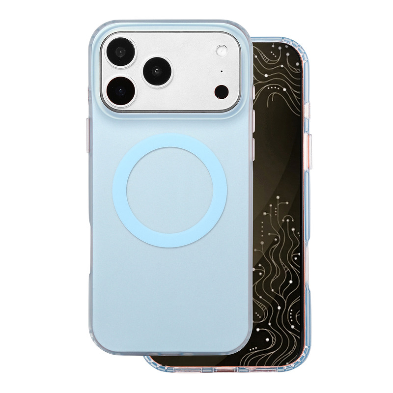 Tecto Shield Mistiq Mag case for iPhone 17 Pro Max 6,9" / 18 Pro Max 6,9" blue - Billede 2