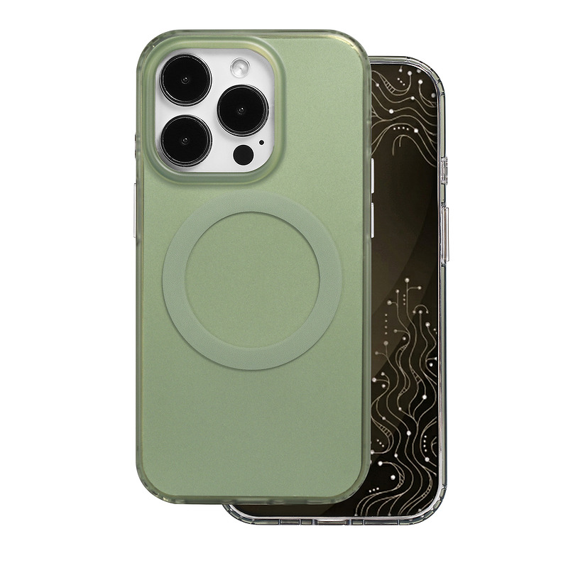 Tecto Shield Mistiq Mag case for iPhone 14 Pro 6,1" olive - Billede 2