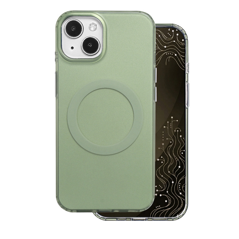 Tecto Shield Mistiq Mag case for iPhone 15 6,1" olive - Billede 2