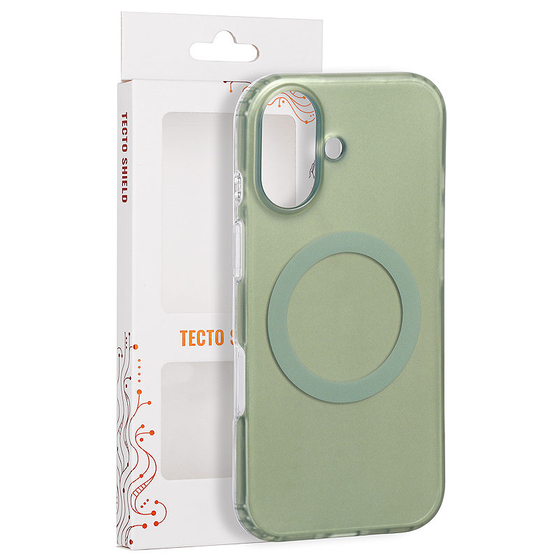 Tecto Shield Mistiq Mag case for iPhone 17 6,3" olive