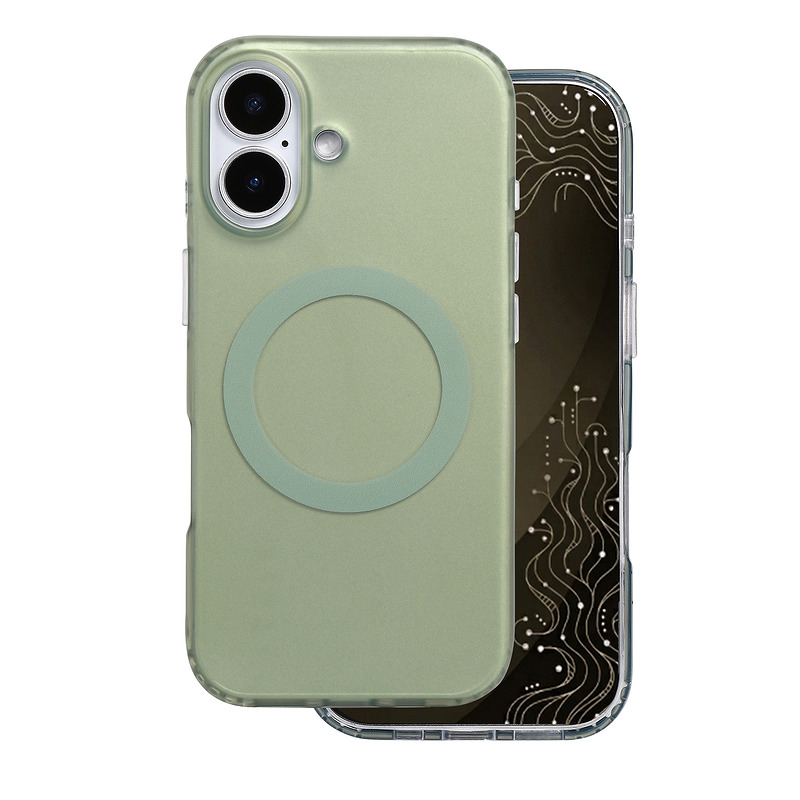 Tecto Shield Mistiq Mag case for iPhone 17 6,3" olive - Billede 2