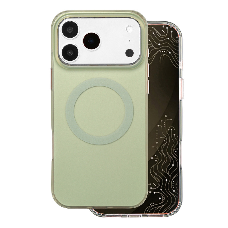Tecto Shield Mistiq Mag case for iPhone 17 Pro Max 6,9" / 18 Pro Max 6,9" olive - Billede 2