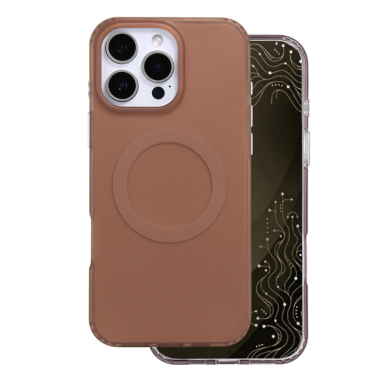 Tecto Shield nakładka Mistiq Mag case for iPhone 16 Pro Max 6,9" brown - Billede 2