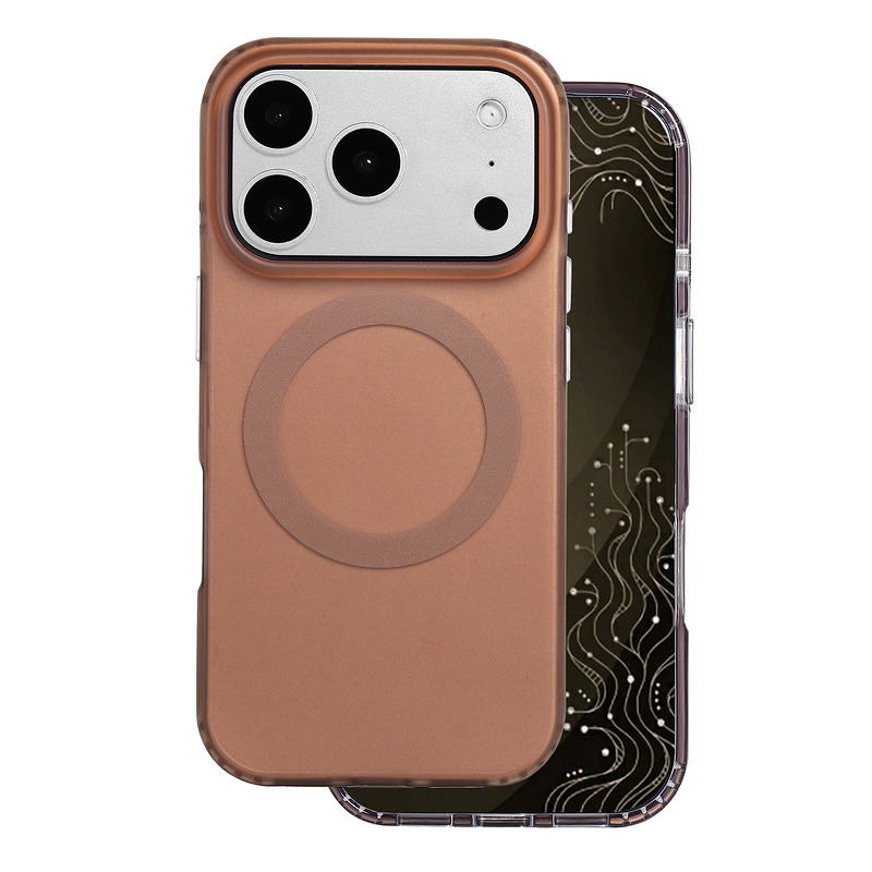 Tecto Shield Mistiq Mag case for iPhone 17 Pro 6,3" / 18 Pro 6,3" brown - Billede 2