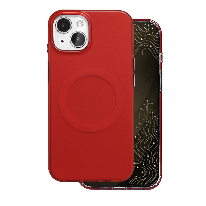 Tecto Shield Mistiq Mag case for iPhone 13 / 14 6,1" red - Billede 2