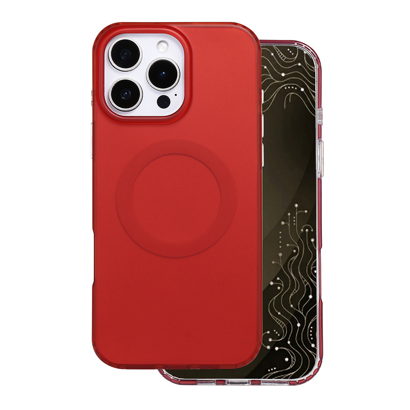Tecto Shield Mistiq Mag case for iPhone 15 Pro 6,1" red - Billede 2