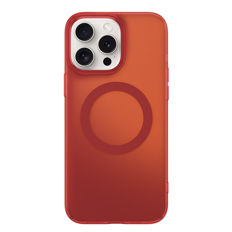 Tecto Shield Mistiq Mag case for iPhone 16 6,1" red - Billede 4
