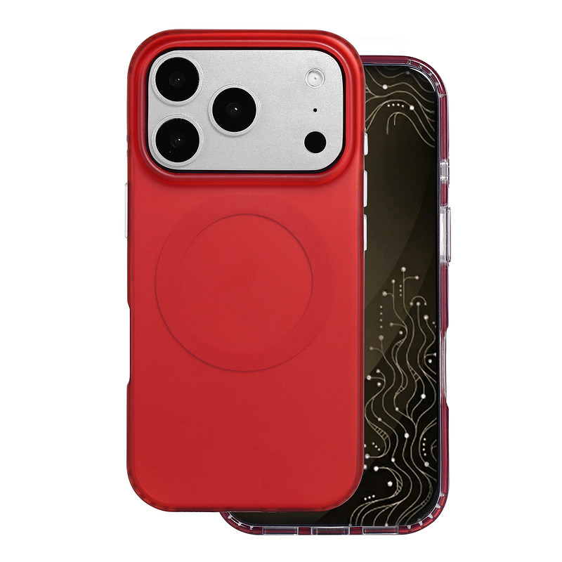 Tecto Shield Mistiq Mag case for iPhone 17 Pro 6,3" / 18 Pro 6,3" red - Billede 2