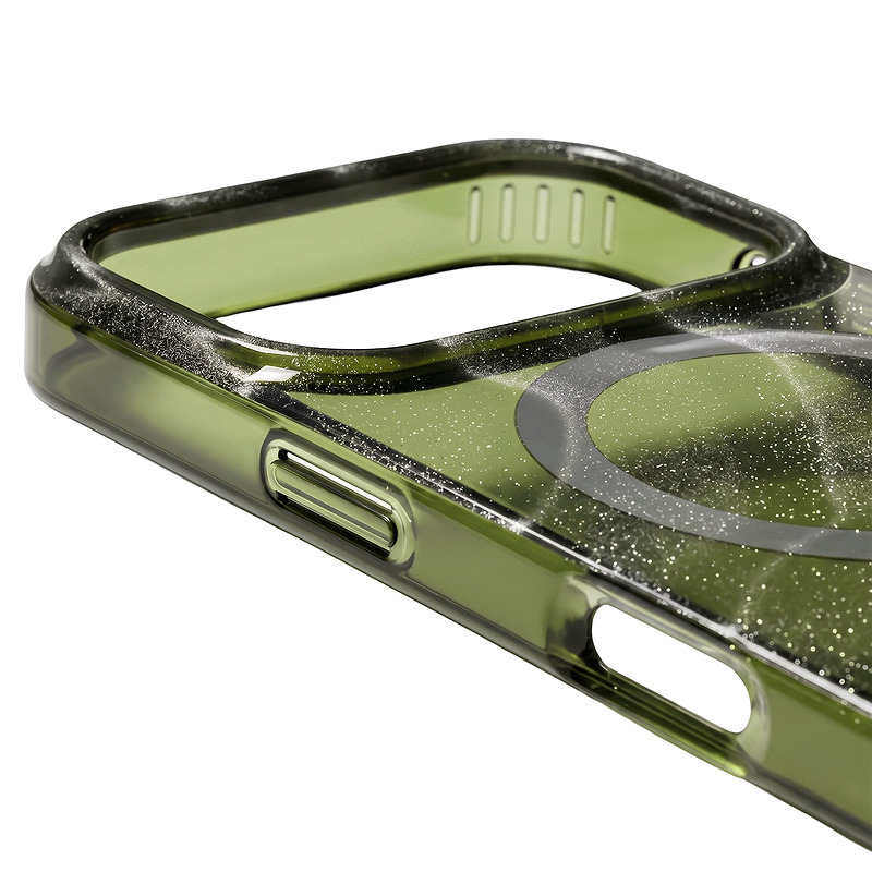 Tecto Shield Desert Mag case for iPhone 12 / 12 Pro 6,1" dark olive - Billede 5