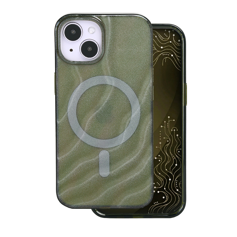 Tecto Shield Desert Mag case for iPhone 13 / 14 6,1" dark olive - Billede 2