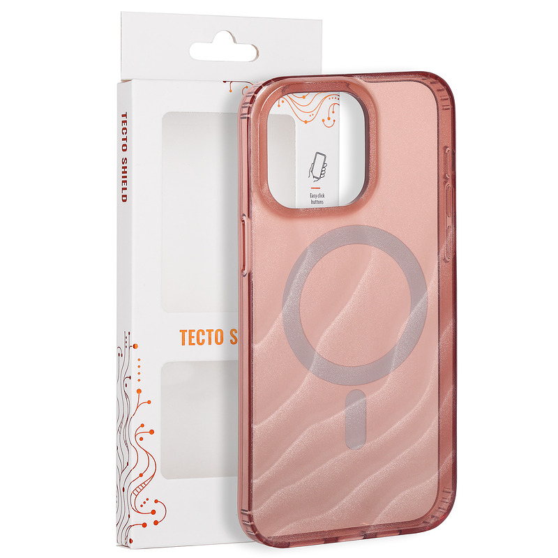 Tecto Shield Desert Mag case for iPhone 15 Pro Max 6,7" dark olive