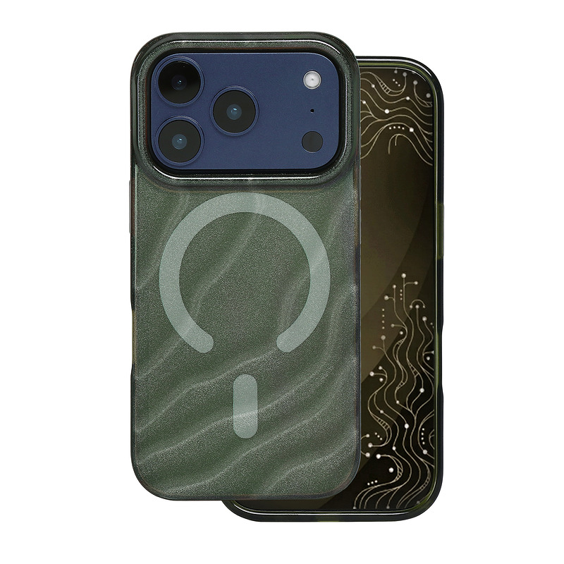 Tecto Shield Desert Mag case for iPhone 17 Pro 6,3" / iPhone 18 Pro 6,3" dark olive - Billede 2