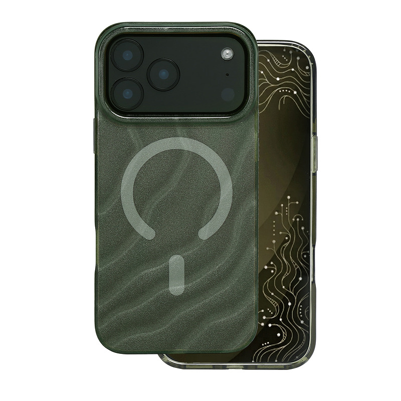 Tecto Shield Desert Mag case for iPhone 17 Pro Max 6,9" / iPhone 18 Pro Max 6,9" dark olive - Billede 2