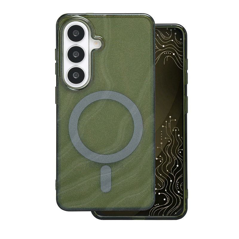 Tecto Shield Desert Mag case for Samsung Galaxy S26 dark olive - Billede 2