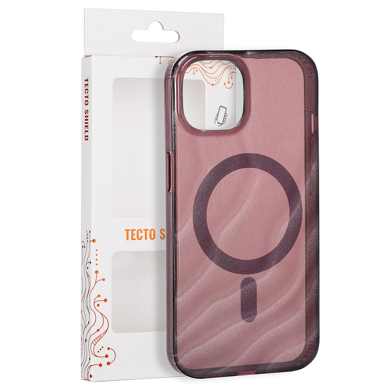 Tecto Shield Desert Mag case for iPhone 13 / 14 6,1" mahogany