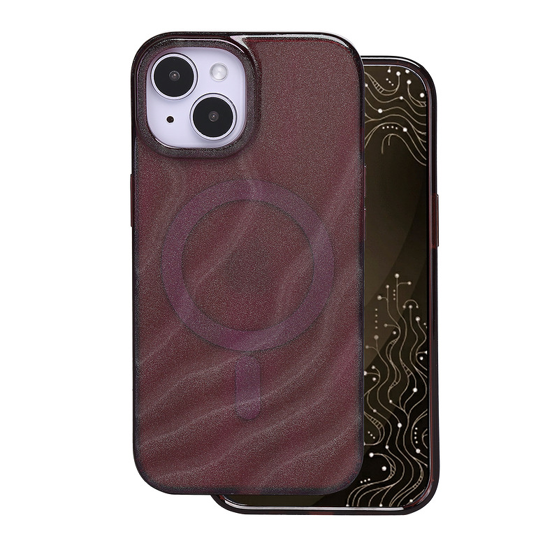 Tecto Shield Desert Mag case for iPhone 15 6,1" mahogany - Billede 2