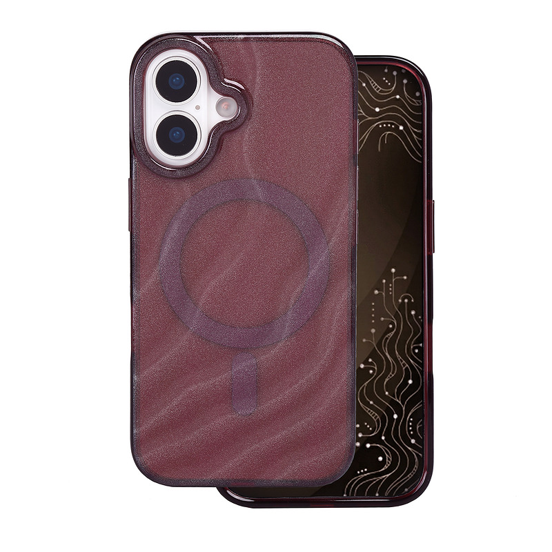 Tecto Shield Desert Mag case for iPhone 16 6,1" mahogany - Billede 2