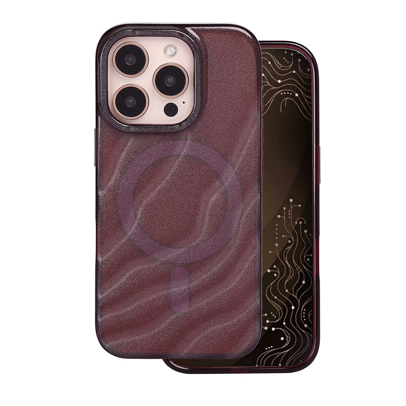 Tecto Shield Desert Mag case for iPhone 16 Pro 6,3" mahogany - Billede 2