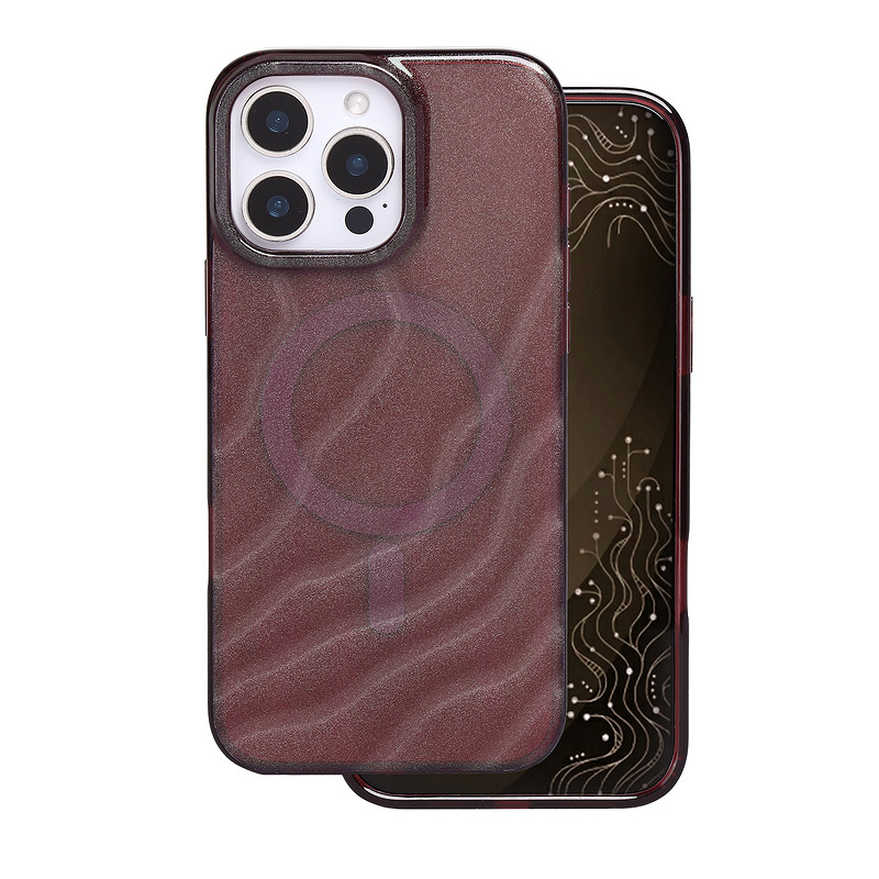 Tecto Shield Desert Mag case for iPhone 16 Pro Max 6,9" mahogany - Billede 2