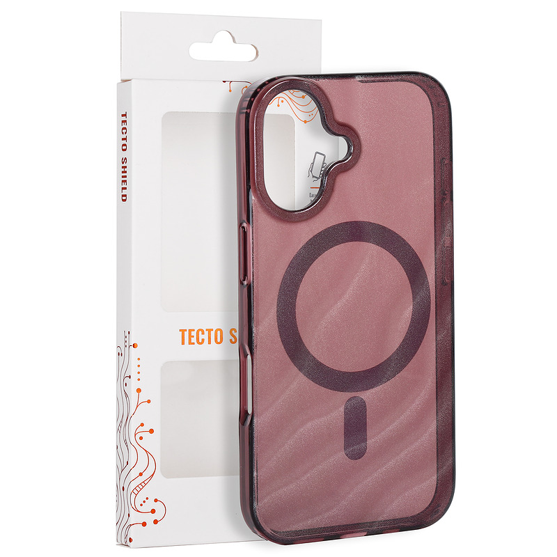 Tecto Shield Desert Mag case for iPhone 17 6,3" mahogany