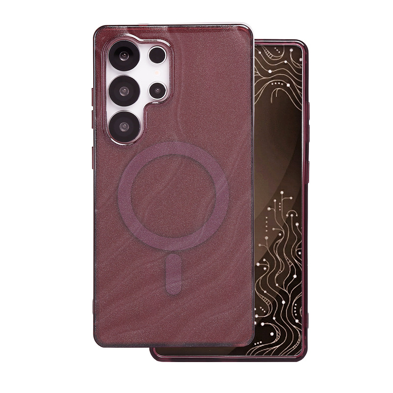 Tecto Shield Desert Mag case for Samsung Galaxy S25 Ultra mahogany - Billede 2