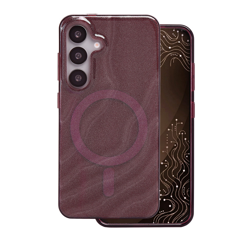 Tecto Shield Desert Mag case for Samsung Galaxy S25 mahogany - Billede 2