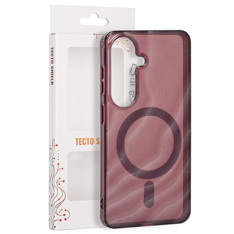 Tecto Shield Desert Mag case for Samsung Galaxy S26 mahogany
