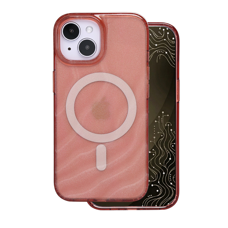 Tecto Shield Desert Mag case for iPhone 15 6,1" terracota - Billede 2